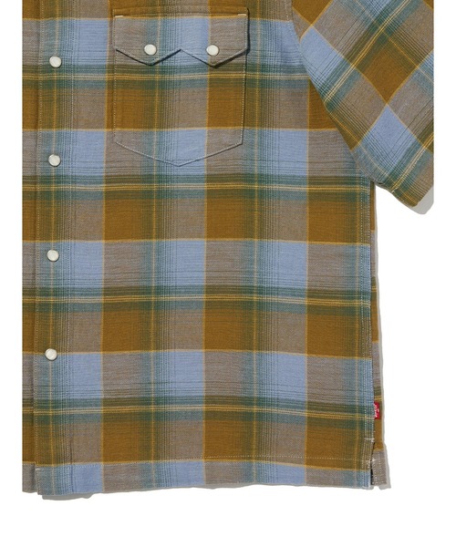 Levi's(リーバイス)の「Levi's/リーバイス ショートスリーブ ボックスウエスタンシャツ(シャツ/ブラウス・メンズ・ブラウン・XL/L/M/S)」の8枚目の写真
