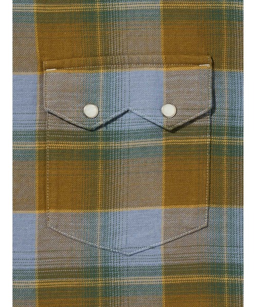 Levi's(リーバイス)の「Levi's/リーバイス ショートスリーブ ボックスウエスタンシャツ(シャツ/ブラウス・メンズ・ブラウン・XL/L/M/S)」の9枚目の写真