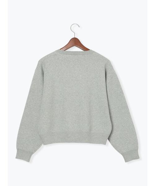 Te chichi TERRASSE（テチチテラス）の「フロントロゴニットプルオーバー（ニット/セーター・レディース・ベージュ/オフホワイト/ネイビー/グレー・F）」の22枚目の写真