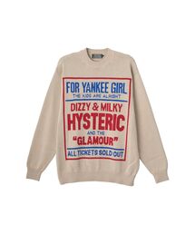 HYSTERIC GLAMOUR | DIZZY & MILKY編込 セーター(ニット/セーター)
