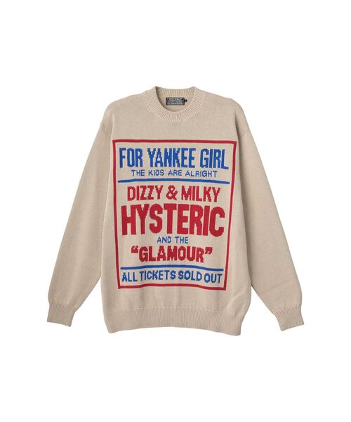 HYSTERIC GLAMOUR（ヒステリックグラマー）の「BEAR PANTHERジャカード