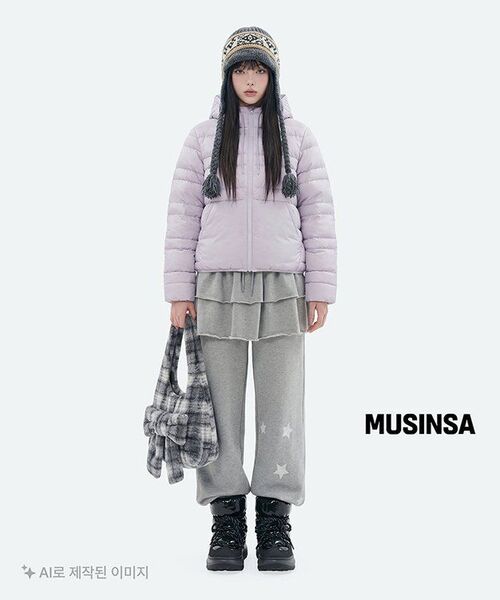 AMESWORLDWIDE（アメスワールドワイド）の「FRILL LAYERED SWEAT PANTS GREY（スウェットパンツ・レディース・その他・FREE）」の10枚目の写真