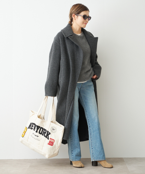 Deuxieme Classe（ドゥーズィエムクラス）の「BTN New York トートバッグ（ショルダーバッグ・レディース・ホワイト系その他・FREE）」の2枚目の写真