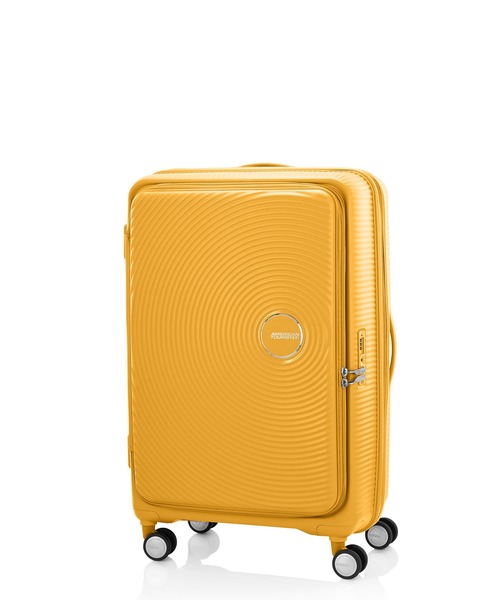 AMERICAN TOURISTER(アメリカンツーリスター)の「アメリカンツーリスター CURIO スピナー75 EXP ブックオープニング ゴールデンイエロー(スーツケース/キャリーバッグ・レディース・イエロー・L)」の3枚目の写真