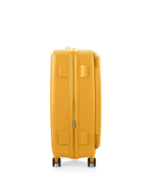 AMERICAN TOURISTER(アメリカンツーリスター)の「アメリカンツーリスター CURIO スピナー75 EXP ブックオープニング ゴールデンイエロー(スーツケース/キャリーバッグ・レディース・イエロー・L)」の6枚目の写真
