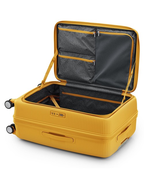AMERICAN TOURISTER(アメリカンツーリスター)の「アメリカンツーリスター CURIO スピナー75 EXP ブックオープニング ゴールデンイエロー(スーツケース/キャリーバッグ・レディース・イエロー・L)」の7枚目の写真