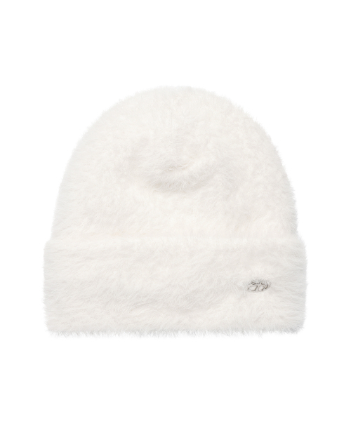 AMESWORLDWIDE（アメスワールドワイド）の「FUR BEANIE IVORY（ニットキャップ/ビーニー・レディース・その他・FREE）」の3枚目の写真