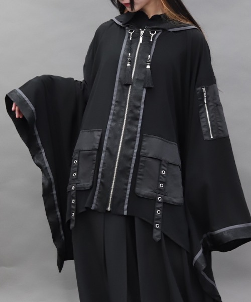 REZEN（リゼン）の「ミリタリーポケット羽織（その他アウター・メンズ・ブルーパープル/ローズ/ブラック・LARGE/MEDIUM）」の2枚目の写真