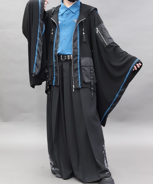 REZEN（リゼン）の「ミリタリーポケット羽織（その他アウター・メンズ・ブルーパープル/ローズ/ブラック・LARGE/MEDIUM）」の22枚目の写真
