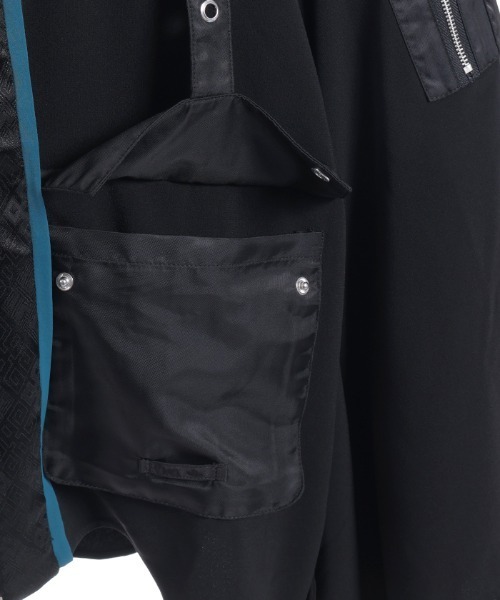 REZEN（リゼン）の「ミリタリーポケット羽織（その他アウター・メンズ・ブルーパープル/ローズ/ブラック・LARGE/MEDIUM）」の15枚目の写真