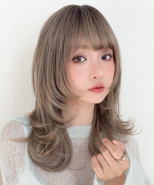Brightlele(ブライトララ)の「「 キャンディモアレイヤー 」 ウィッグ ロング ミディアム レイヤー セミロング 可愛い(ウィッグ・レディース・その他8/その他5/その他3/その他2/その他4/その他6/その他1/その他7・フリー)」の8枚目の写真