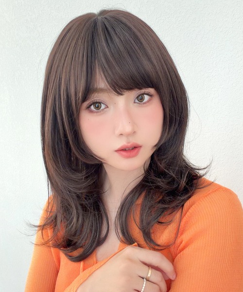 Brightlele(ブライトララ)の「「 キャンディモアレイヤー 」 ウィッグ ロング ミディアム レイヤー セミロング 可愛い(ウィッグ・レディース・その他8/その他5/その他3/その他2/その他4/その他6/その他1/その他7・フリー)」の10枚目の写真