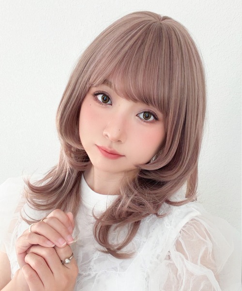 Brightlele(ブライトララ)の「「 キャンディモアレイヤー 」 ウィッグ ロング ミディアム レイヤー セミロング 可愛い(ウィッグ・レディース・その他8/その他5/その他3/その他2/その他4/その他6/その他1/その他7・フリー)」の13枚目の写真