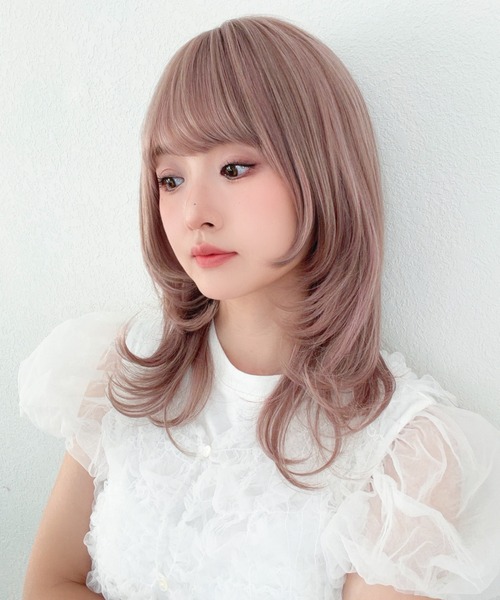 Brightlele(ブライトララ)の「「 キャンディモアレイヤー 」 ウィッグ ロング ミディアム レイヤー セミロング 可愛い(ウィッグ・レディース・その他8/その他5/その他3/その他2/その他4/その他6/その他1/その他7・フリー)」の14枚目の写真