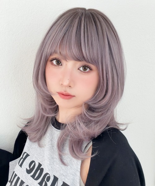Brightlele(ブライトララ)の「「 キャンディモアレイヤー 」 ウィッグ ロング ミディアム レイヤー セミロング 可愛い(ウィッグ・レディース・その他8/その他5/その他3/その他2/その他4/その他6/その他1/その他7・フリー)」の17枚目の写真