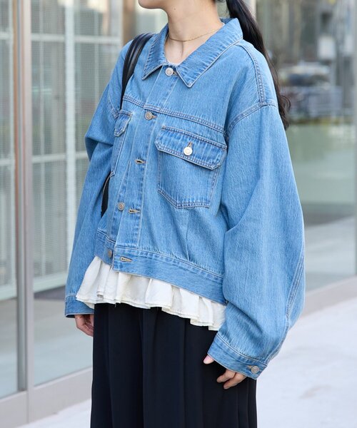 《FRIPIER》クロップドGジャン