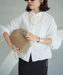 VERMEIL par iena | Drawstring シャツ(シャツ/ブラウス)