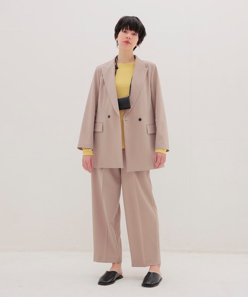DRESSLAVE(ドレスレイブ)の「B7 / dry gaba slacks pants(ドライギャバスラックスパンツ)(スラックス・レディース・グレー/ベージュ・36/38)」の10枚目の写真