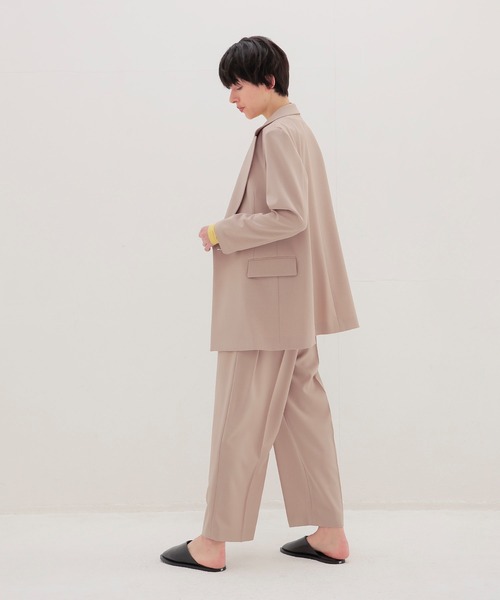 DRESSLAVE(ドレスレイブ)の「B7 / dry gaba slacks pants(ドライギャバスラックスパンツ)(スラックス・レディース・グレー/ベージュ・36/38)」の11枚目の写真