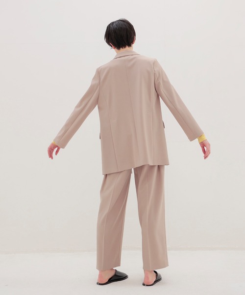 DRESSLAVE(ドレスレイブ)の「B7 / dry gaba slacks pants(ドライギャバスラックスパンツ)(スラックス・レディース・グレー/ベージュ・36/38)」の12枚目の写真