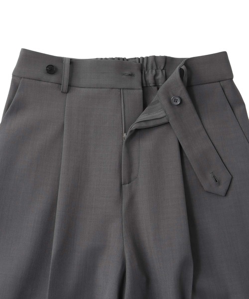 DRESSLAVE(ドレスレイブ)の「B7 / dry gaba slacks pants(ドライギャバスラックスパンツ)(スラックス・レディース・グレー/ベージュ・36/38)」の14枚目の写真