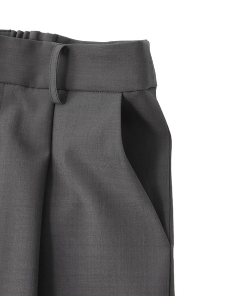 DRESSLAVE(ドレスレイブ)の「B7 / dry gaba slacks pants(ドライギャバスラックスパンツ)(スラックス・レディース・グレー/ベージュ・36/38)」の15枚目の写真