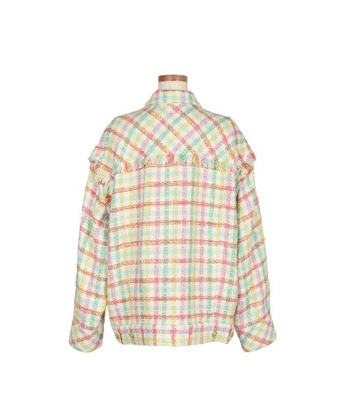 KEITA MARUYAMA(ケイタマルヤマ)の「Slabcheck Tweed JK(その他アウター・レディース・マルチ・MEDIUM/SMALL)」の4枚目の写真