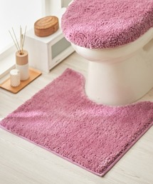 Kagulie（カグリエ）の「我が家の定番！ふんわりなめらかシャギーのトイレタリー マット(55×60cm)（バス/トイレグッズ）」