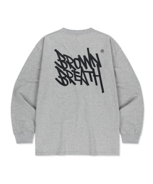 TAG OG LONGSLEEVE - MELANGE GREY