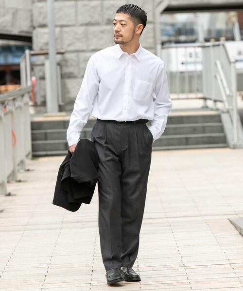 URBAN RESEARCH ROSSO MEN(アーバンリサーチロッソメン)の「『防シワ/防臭』アーバンリラックスブロードシャツ(シャツ/ブラウス・メンズ・ホワイト/カーキ/ライトブルー/チャコールグレー/ブルー/ネイビー・X-LARGE/LARGE/MEDIUM/SMALL)」の10枚目の写真