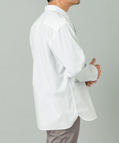 URBAN RESEARCH ROSSO MEN(アーバンリサーチロッソメン)の「『防シワ/防臭』アーバンリラックスブロードシャツ(シャツ/ブラウス・メンズ・ホワイト/カーキ/ライトブルー/チャコールグレー/ブルー/ネイビー・X-LARGE/LARGE/MEDIUM/SMALL)」の12枚目の写真