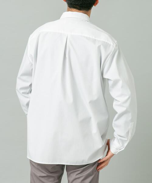 URBAN RESEARCH ROSSO MEN(アーバンリサーチロッソメン)の「『防シワ/防臭』アーバンリラックスブロードシャツ(シャツ/ブラウス・メンズ・ホワイト/カーキ/ライトブルー/チャコールグレー/ブルー/ネイビー・X-LARGE/LARGE/MEDIUM/SMALL)」の13枚目の写真