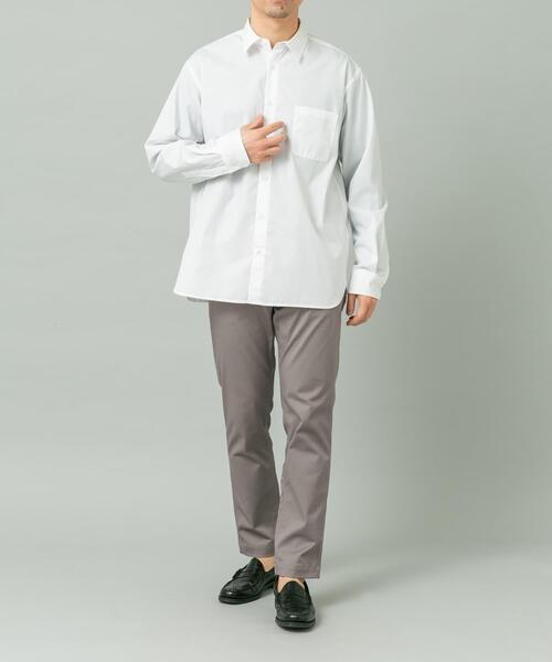 URBAN RESEARCH ROSSO MEN(アーバンリサーチロッソメン)の「『防シワ/防臭』アーバンリラックスブロードシャツ(シャツ/ブラウス・メンズ・ホワイト/カーキ/ライトブルー/チャコールグレー/ブルー/ネイビー・X-LARGE/LARGE/MEDIUM/SMALL)」の14枚目の写真