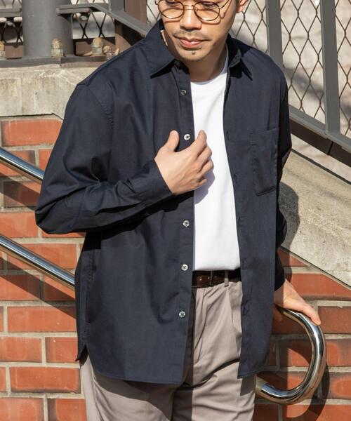 URBAN RESEARCH ROSSO MEN(アーバンリサーチロッソメン)の「『防シワ/防臭』アーバンリラックスブロードシャツ(シャツ/ブラウス・メンズ・ホワイト/カーキ/ライトブルー/チャコールグレー/ブルー/ネイビー・X-LARGE/LARGE/MEDIUM/SMALL)」の18枚目の写真