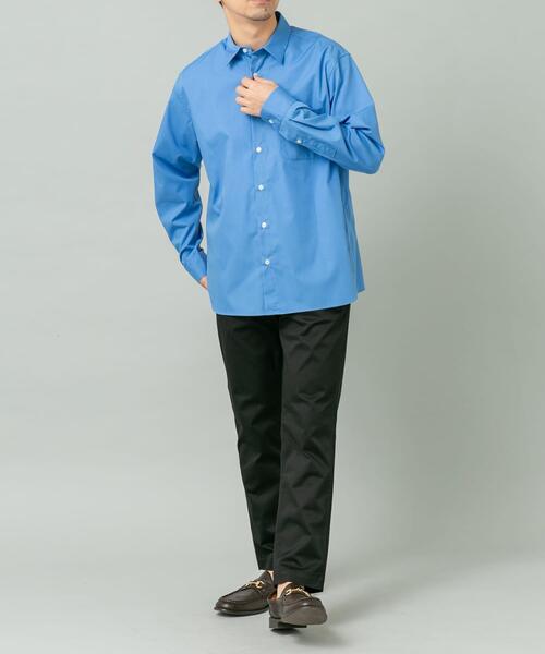 URBAN RESEARCH ROSSO MEN（アーバンリサーチロッソメン）の「『防シワ/防臭』アーバンリラックスブロードシャツ（シャツ/ブラウス・メンズ・ホワイト/カーキ/ライトブルー/チャコールグレー/ブルー/ネイビー・X-LARGE/LARGE/MEDIUM/SMALL）」の17枚目の写真