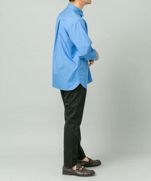 URBAN RESEARCH ROSSO MEN（アーバンリサーチロッソメン）の「『防シワ/防臭』アーバンリラックスブロードシャツ（シャツ/ブラウス・メンズ・ホワイト/カーキ/ライトブルー/チャコールグレー/ブルー/ネイビー・X-LARGE/LARGE/MEDIUM/SMALL）」の18枚目の写真