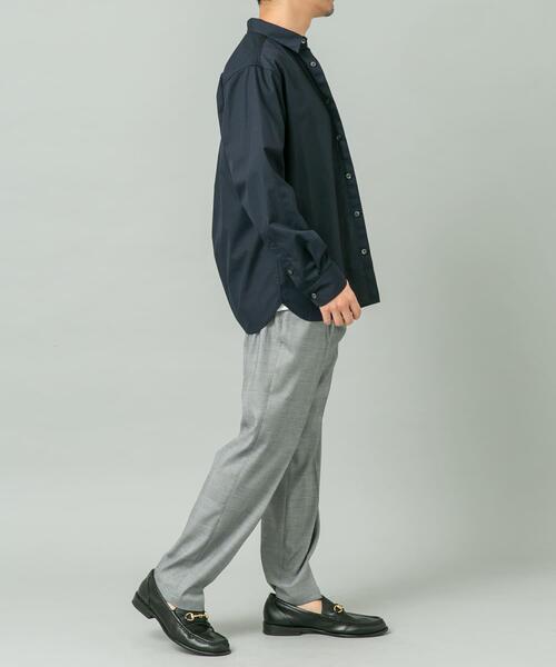 URBAN RESEARCH ROSSO MEN(アーバンリサーチロッソメン)の「『防シワ/防臭』アーバンリラックスブロードシャツ(シャツ/ブラウス・メンズ・ホワイト/カーキ/ライトブルー/チャコールグレー/ブルー/ネイビー/ブラウン/ストライプ・X-LARGE/LARGE/MEDIUM/SMALL)」の14枚目の写真