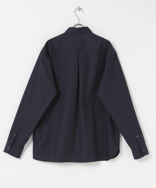 URBAN RESEARCH ROSSO MEN(アーバンリサーチロッソメン)の「『防シワ/防臭』アーバンリラックスブロードシャツ(シャツ/ブラウス・メンズ・ホワイト/カーキ/ライトブルー/チャコールグレー/ブルー/ネイビー/ブラウン/ストライプ・X-LARGE/LARGE/MEDIUM/SMALL)」の10枚目の写真