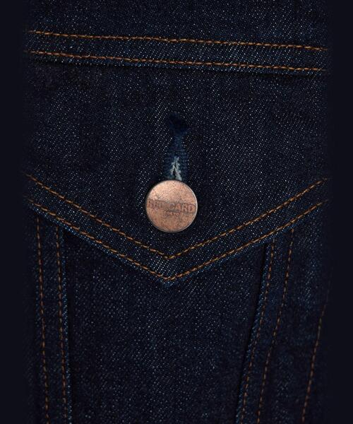 To b. by agnes b.（トゥービーバイアニエスベー）の「To b. by agnes b. x RED CARD TOKYO オーバーサイズデニムジャケット（デニムジャケット・レディース・ネイビー・MEDIUM/SMALL）」の8枚目の写真