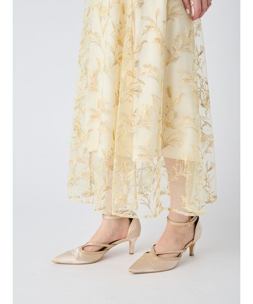 LILY BROWN(リリーブラウン)の「パネルラインエンブロイダリ―ドレス(ドレス・レディース・ブラック/グリーン/イエロー・0/1)」の13枚目の写真