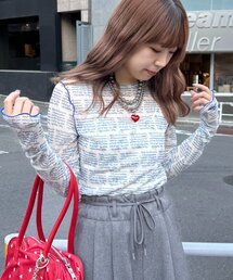 HELLO.SANFRANCISCO | 【HELLO.SANFRANCISCO】メッセージシアープリントTEE(Tシャツ/カットソー)