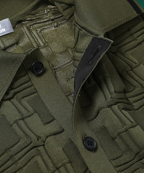 kolor BEACON（カラービーコン）の「26SBM-N02332（ポロシャツ・メンズ・カーキ/グレー系その他/ブラック/ブルー・3/2）」の11枚目の写真