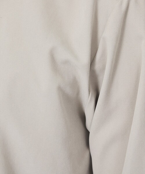 ABAHOUSE GRAY（アバハウスグレイ）の「【リラックスフィット】ピーチサテン レギュラーカラーシャツ（シャツ/ブラウス・メンズ・ブラック/モカ/グレイッシュベージュ/イエロー/グレイッシュブルー・50/48/46）」の19枚目の写真