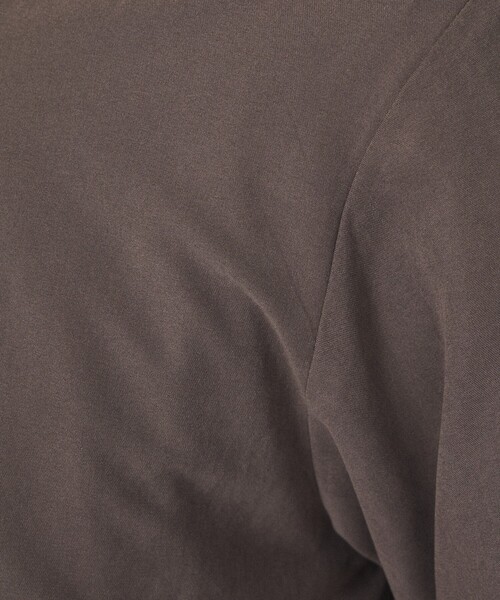 ABAHOUSE GRAY(アバハウスグレイ)の「【リラックスフィット】ピーチサテン レギュラーカラーシャツ(シャツ/ブラウス・メンズ・ブラック/モカ/グレイッシュベージュ/イエロー/グレイッシュブルー・50/48/46)」の22枚目の写真