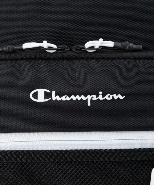 Champion(チャンピオン)の「チャンピオン リュックサック 2気室 通学 65462(バックパック/リュック・メンズ・ベージュ×ブラック/ブラック×ピンク/ブラック×グリーン/ブラック×ホワイト・FREE)」の8枚目の写真