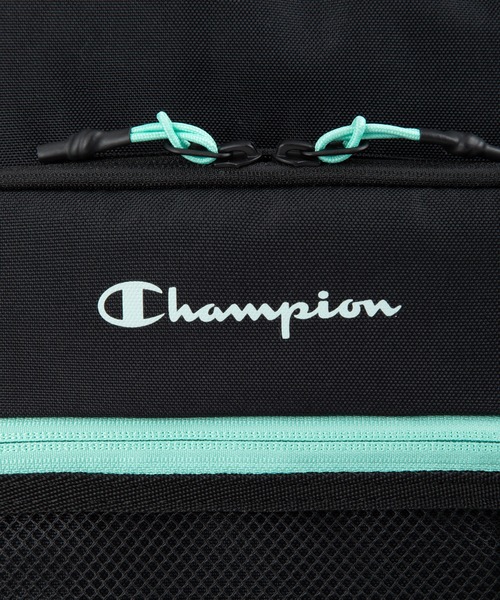 Champion(チャンピオン)の「チャンピオン リュックサック 2気室 通学 65462(バックパック/リュック・メンズ・ベージュ×ブラック/ブラック×ピンク/ブラック×グリーン/ブラック×ホワイト・FREE)」の7枚目の写真
