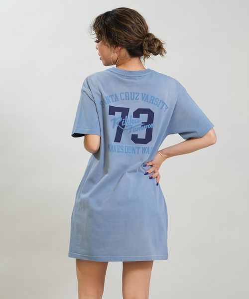 RIKKA FEMME(リッカファム)の「RIKKA FEMME/リッカファム 半袖 Tシャツ ワンピース Tシャツワンピ バックプリント RF6S-2105(Tシャツ/カットソー・レディース・ライトブルー/ピンク/グレー・FREE)」の19枚目の写真