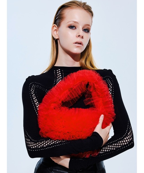 HELOYSE（エロイーズ）の「POODLE TOY（ハンドバッグ・レディース・ブラウン/レッド/ブラック/マルチ・FREE）」の14枚目の写真