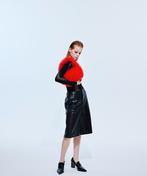 HELOYSE（エロイーズ）の「POODLE TOY（ハンドバッグ・レディース・ブラウン/レッド/ブラック/マルチ・FREE）」の12枚目の写真