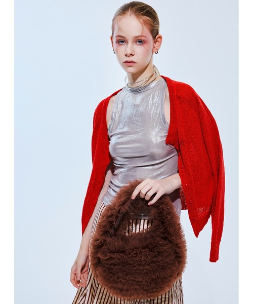 HELOYSE（エロイーズ）の「POODLE TOY（ハンドバッグ・レディース・ブラウン/レッド/ブラック/マルチ・FREE）」の17枚目の写真